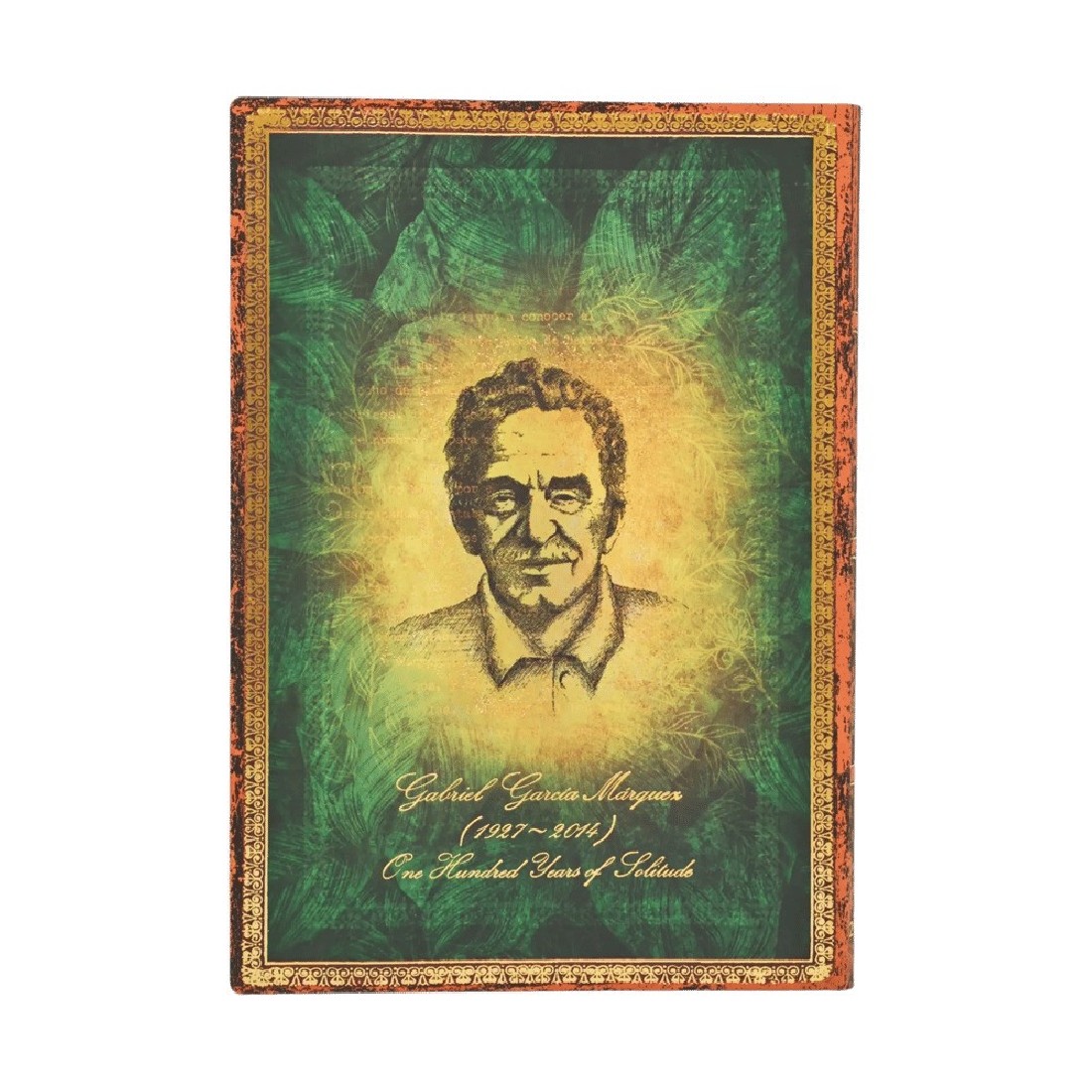 Paperblanks diary 12-Month 2027 weekly Horizontal midi  13x18cm, 176  pages, softcover Garcia Marquez, One Hundred Years of Solitude