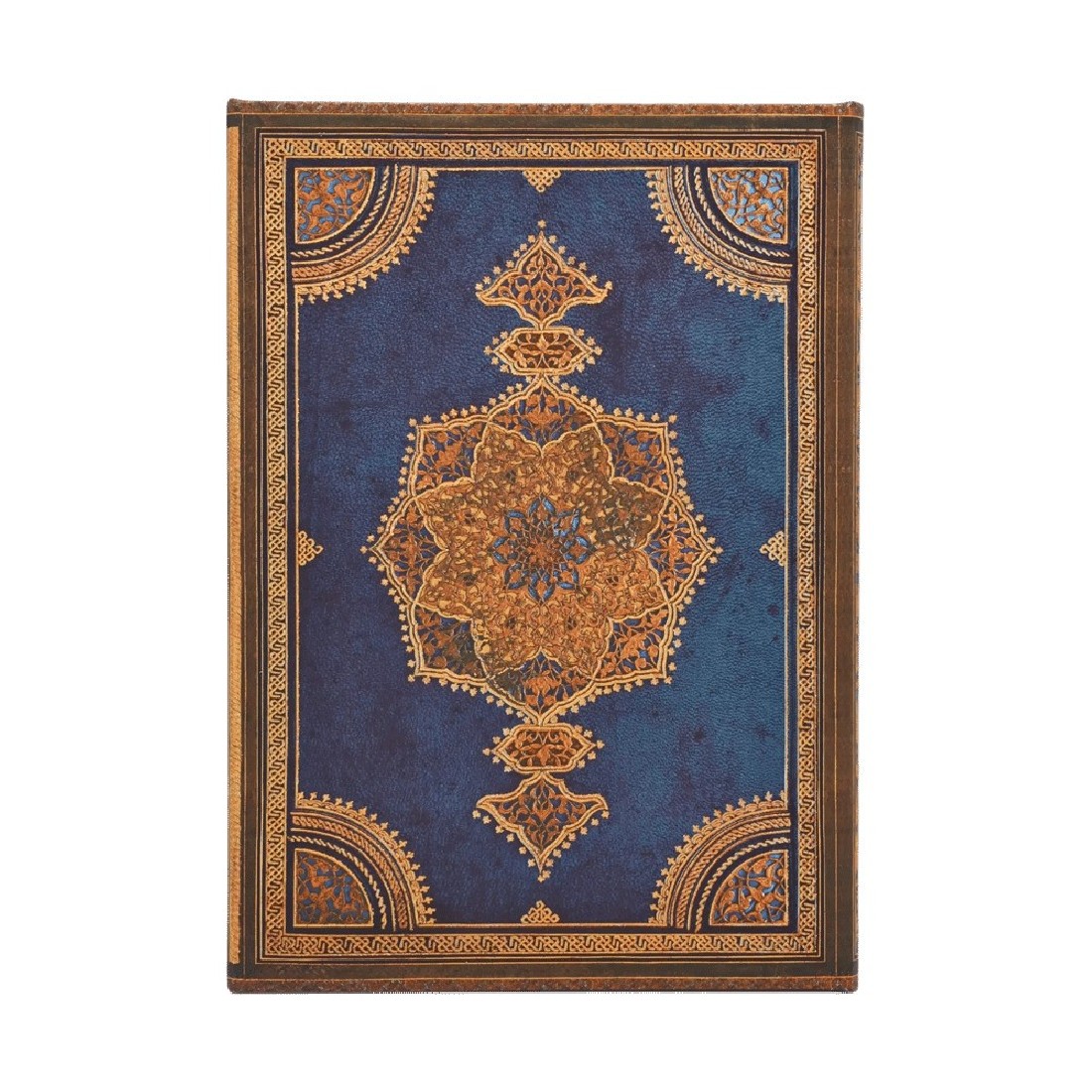 Paperblanks diary 12-Month 2027 weekly Vertical midi  13x18cm, 176  pages, hardcover Safavid Indigo
