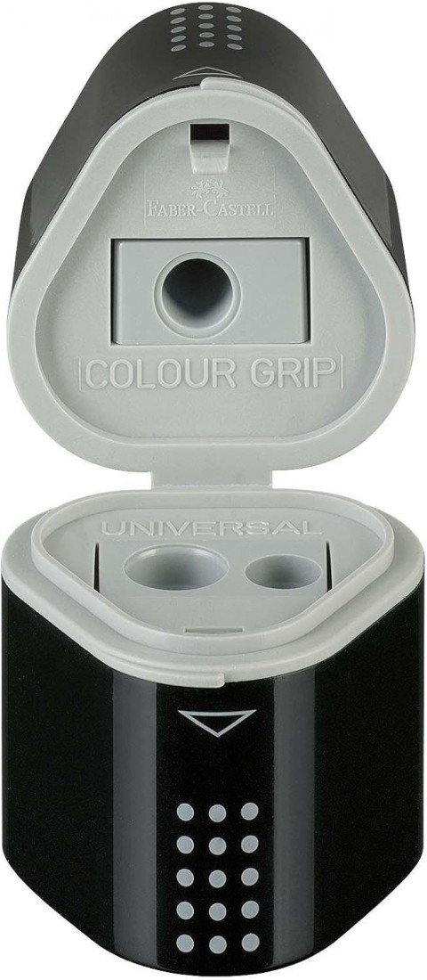 Ξύστρα Τριπλή Grip 2001 Black 283899 Faber Castell