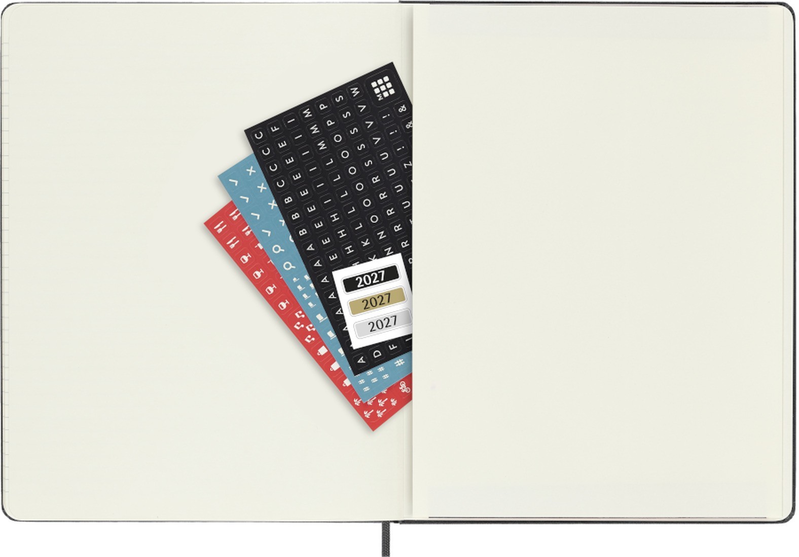 Moleskine Classic Planner 2027 XL 19x25cm Weekly, hard cover, 12 months, Black