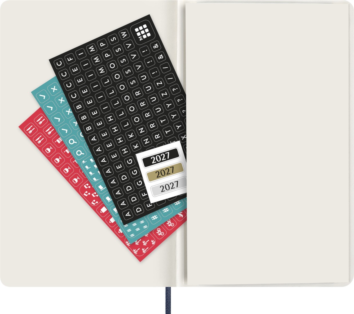 Moleskine Classic Planner 2027 Large 17x25cm, Weekly, soft cover, 12 months, Sapphire Blue