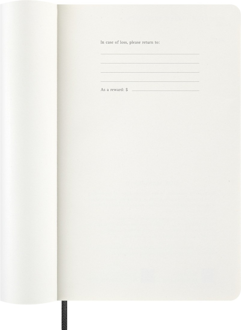 Moleskine Classic Planner 2027 Large 17x25cm, Weekly, soft cover, 12 months, Black