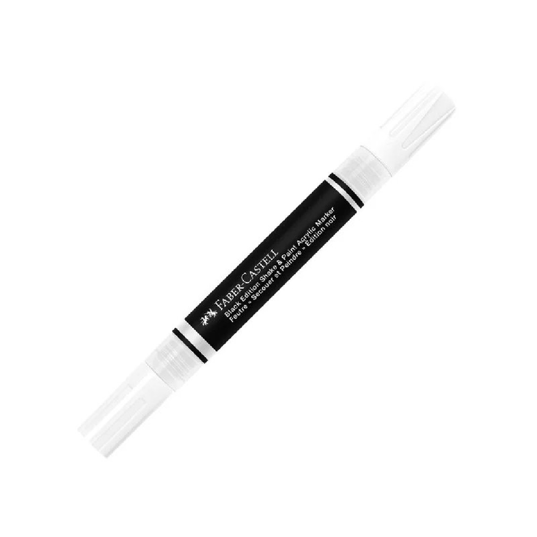 Faber Castell Black Edition Shake and Paint Acrylic Marker White 285511