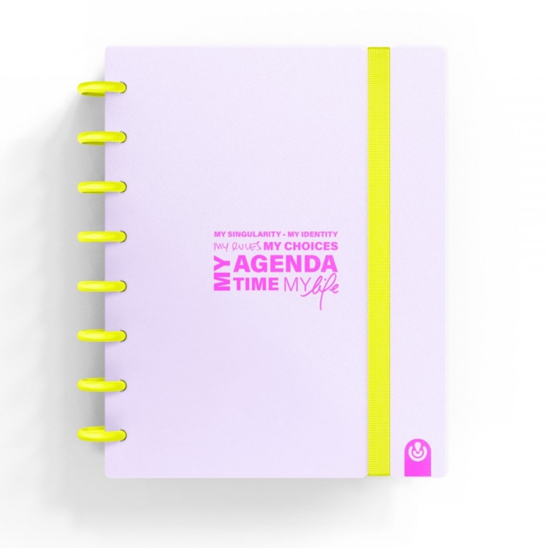 Ingeniox Discbound Planner A5 160 φύλλα Μωβ 66053514 Carchivo