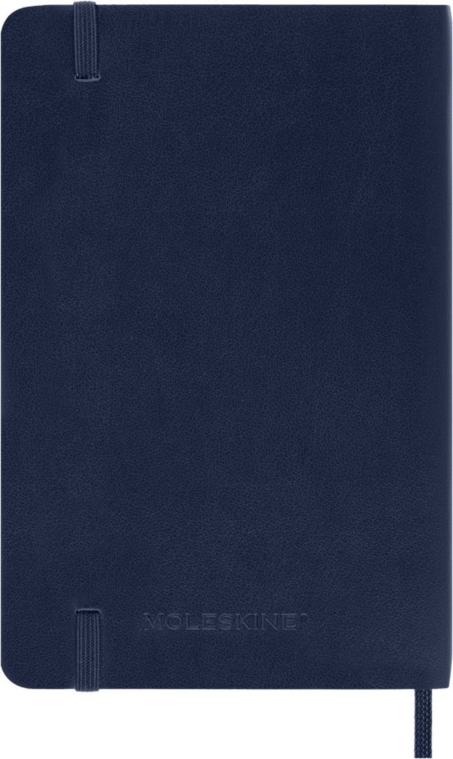 Moleskine Classic Planner 2027 Pocket 9x14cm Daily, soft cover, 12 months, Sapphire Blue
