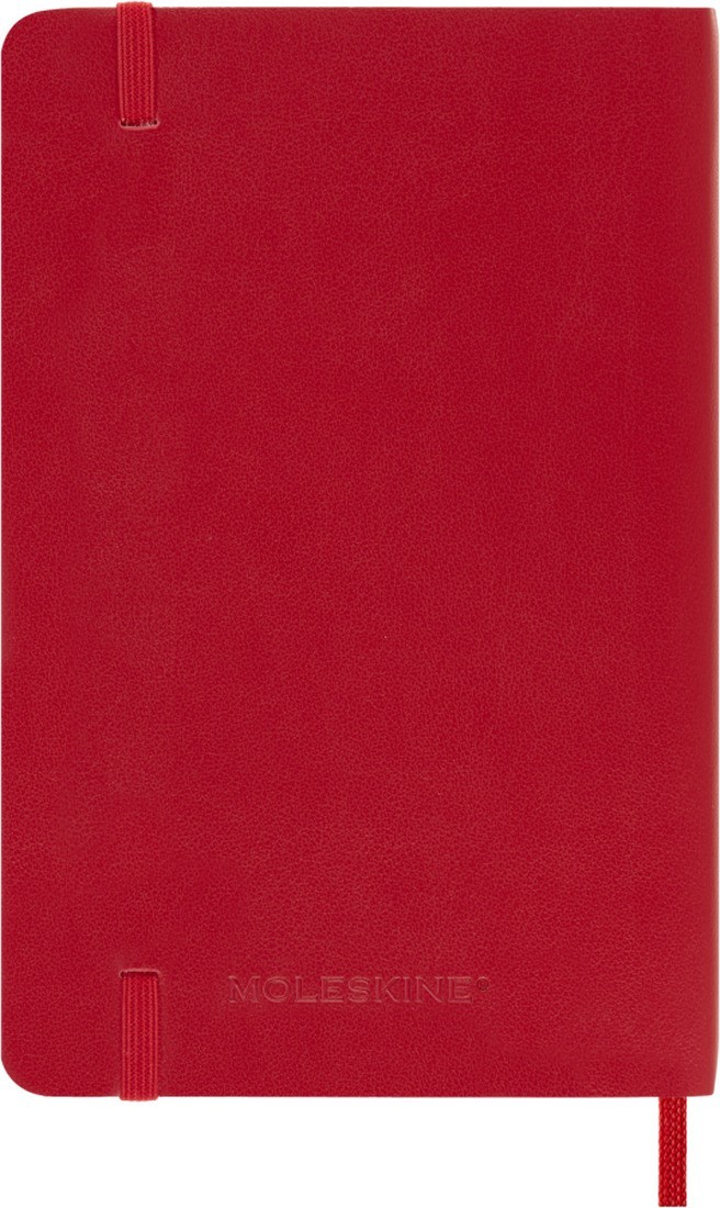 Moleskine Classic Planner 2027 Pocket 9x14cm  Daily, soft cover, 12 months, scarlet red