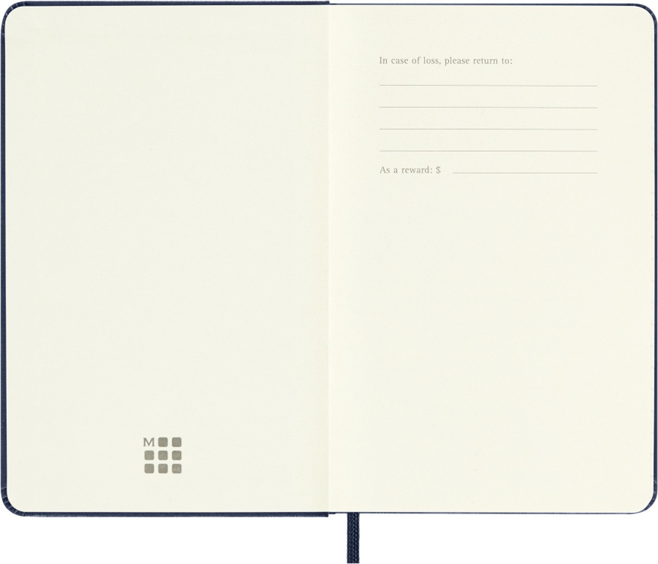 Moleskine Classic Planner 2027 Pocket 9x14cm Daily, hard  cover, 12 months, Sapphire blue