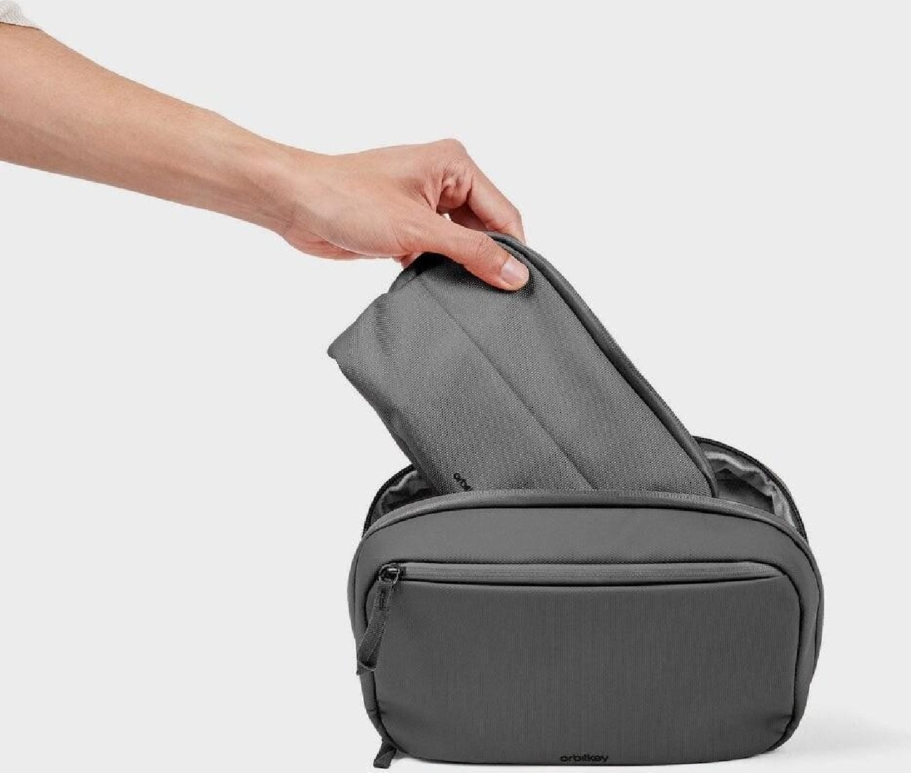 Orbitkey 2 in 1 Tech Pouch Graphite