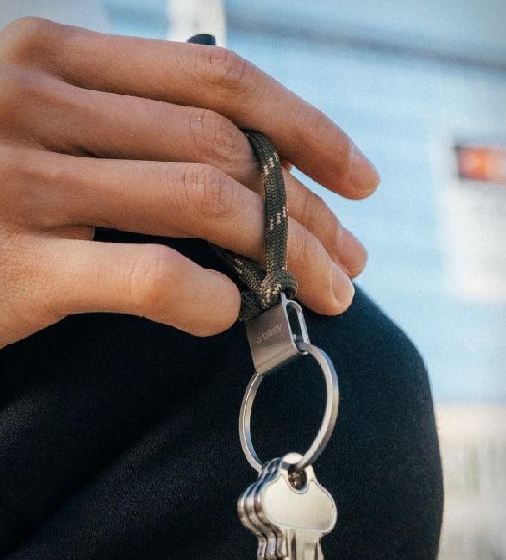 Orbitkey Urban Loop Keychain Olive PUL1-OLV-111