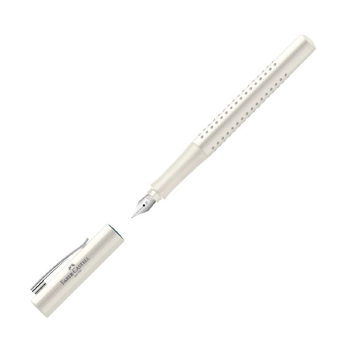 Faber Castell Grip 2010 fountain pen, coconut milk, 140820