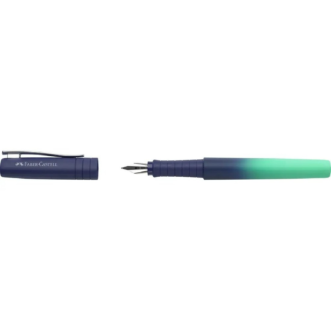 Faber Castell Poly Buzzing Blue Fountain Pen 241018