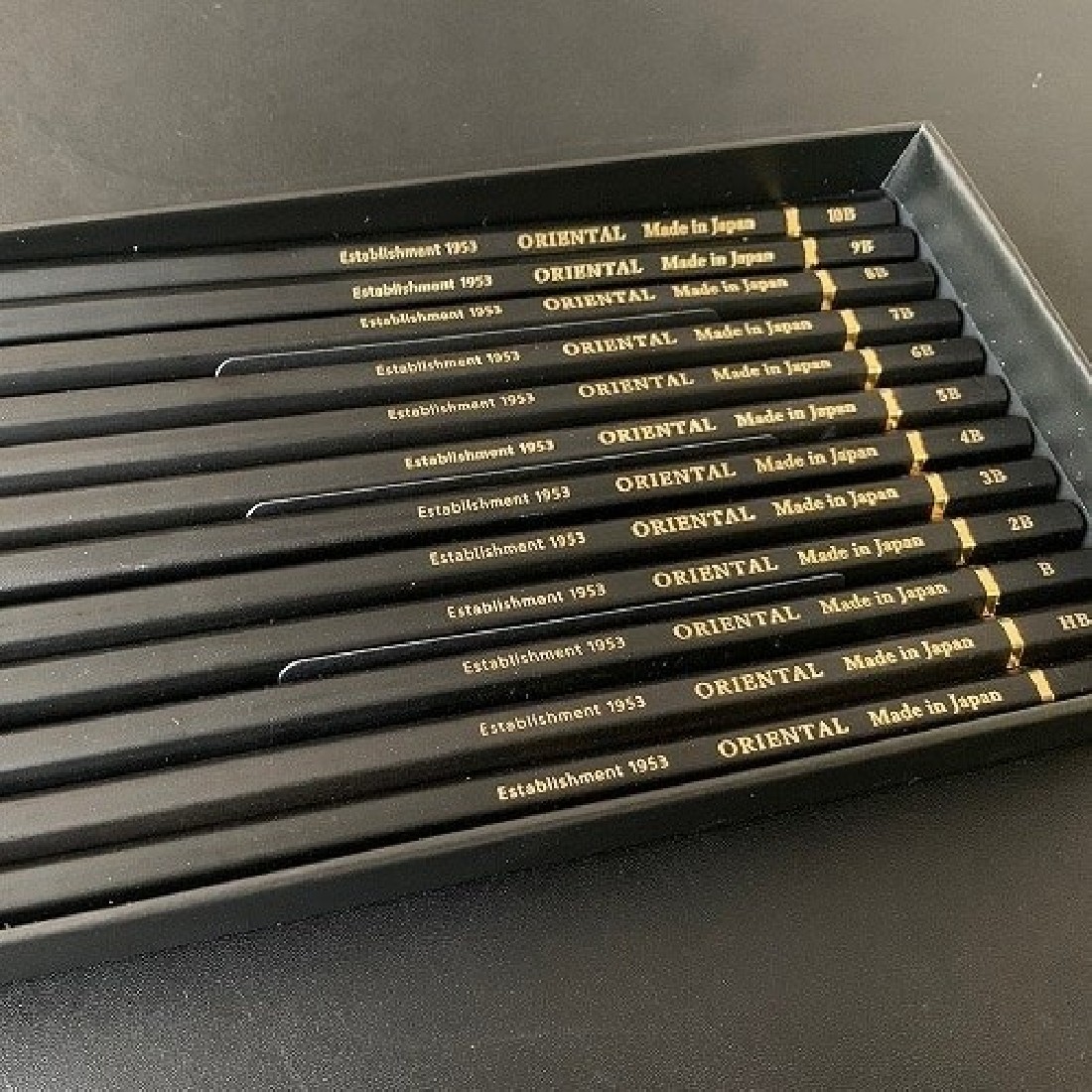 Kitera Japan Twelve Black Pencils 12 pcs