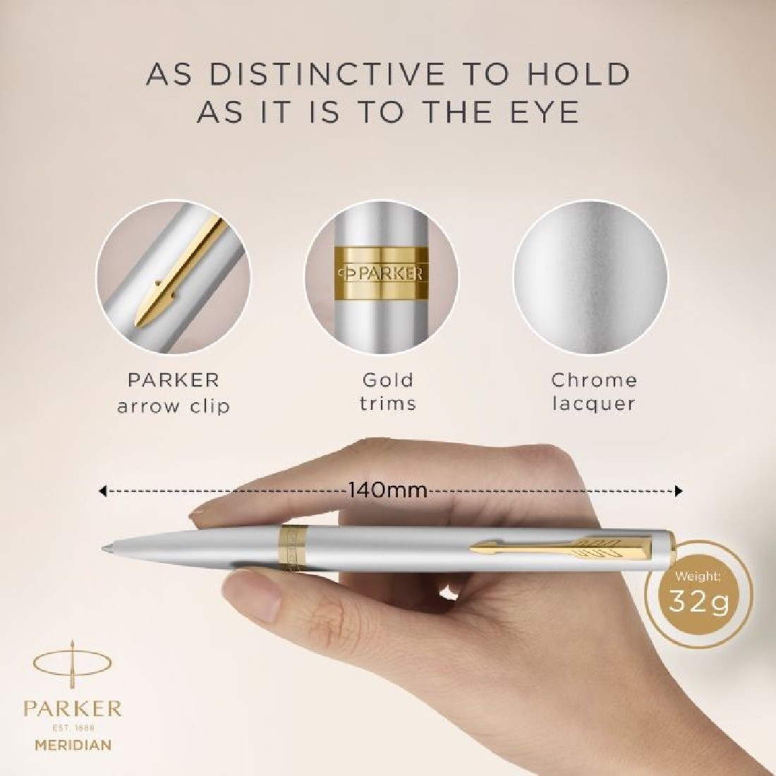 Parker Meridian Chrome GT Ballpen