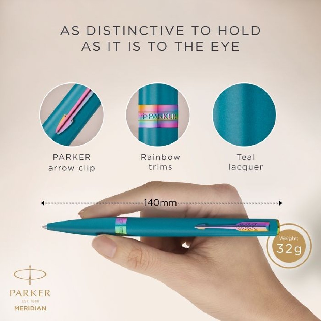 Parker Meridian Teal RBT Ballpen