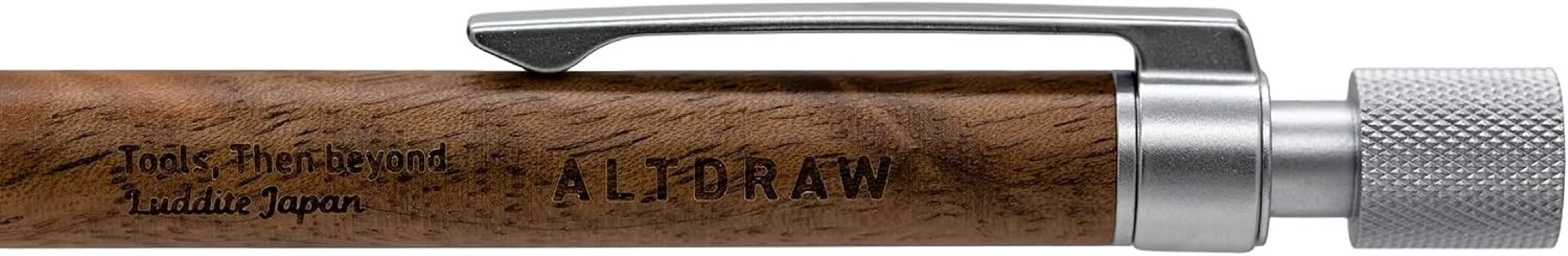 Radite ALTDRAW Mechanical Pencil, 0.5mm, Walnut LDWS-MP5WN-05