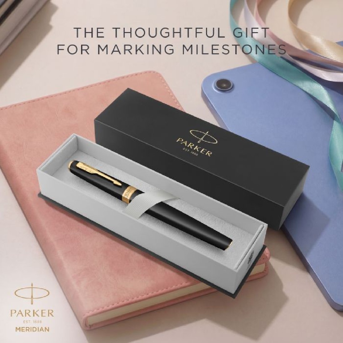 Parker Meridian Black Matte GT Rollerball