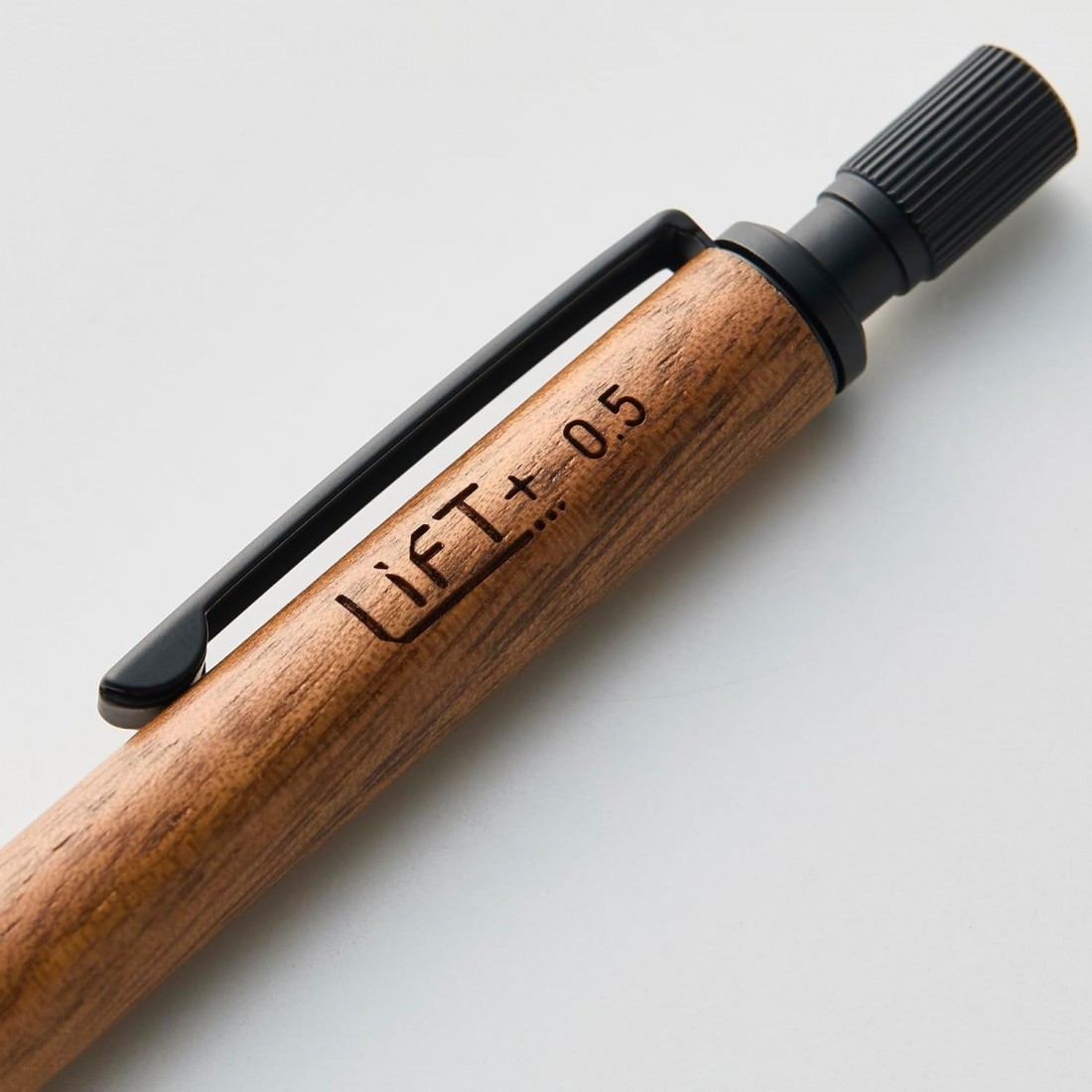 Kitera LIFT Wood Mechanical Pencil 0.5mm Walnut LIWOOD.05-WA