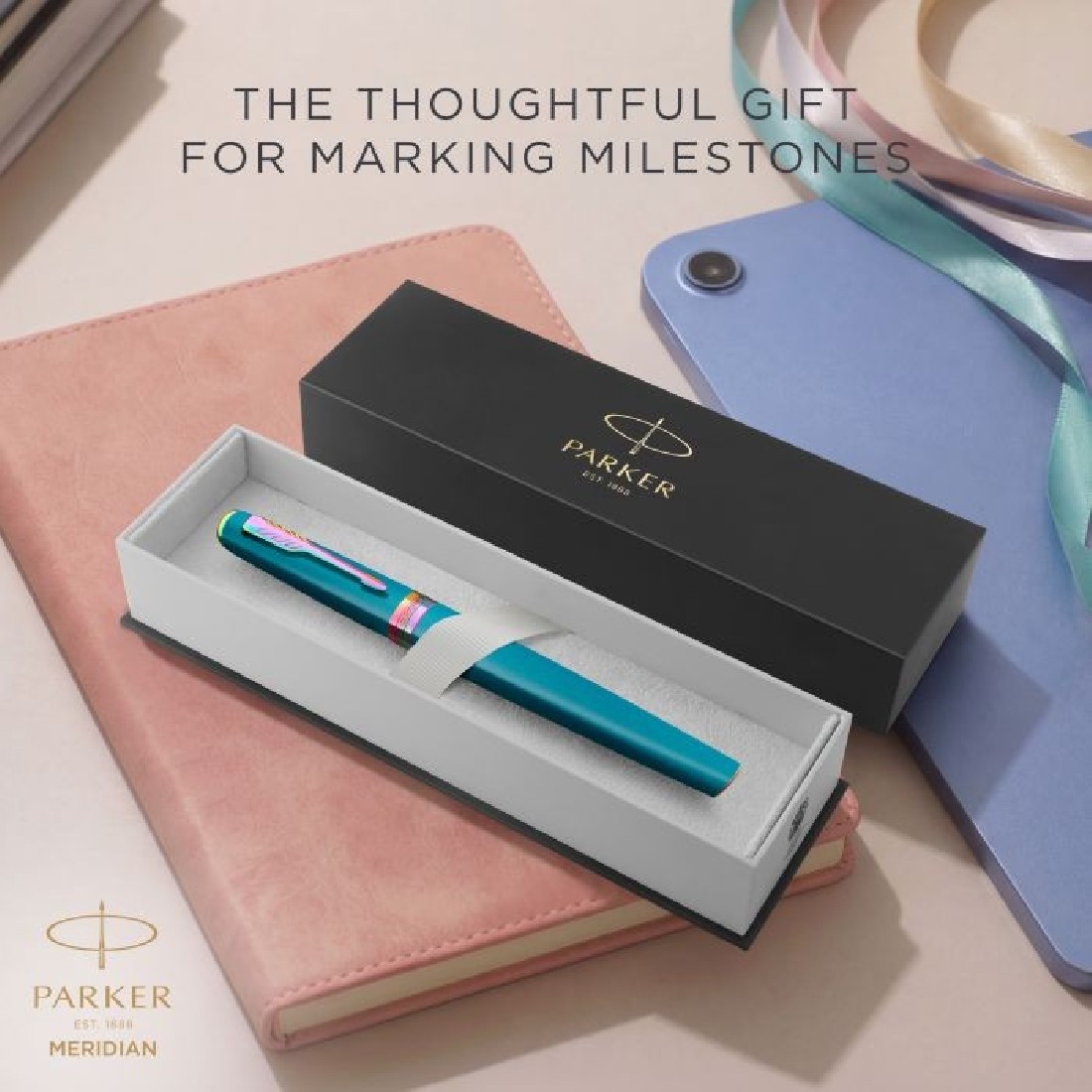 Parker Meridian Teal RBT Rollerball