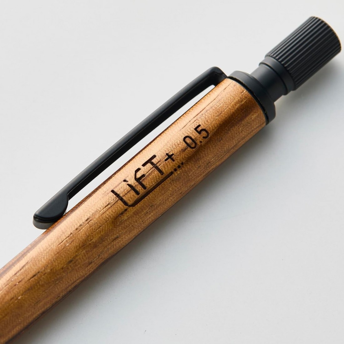 Kitera LIFT Wood Mechanical Pencil 0.5mm Zebra Wood LIWOOD.05-ZW