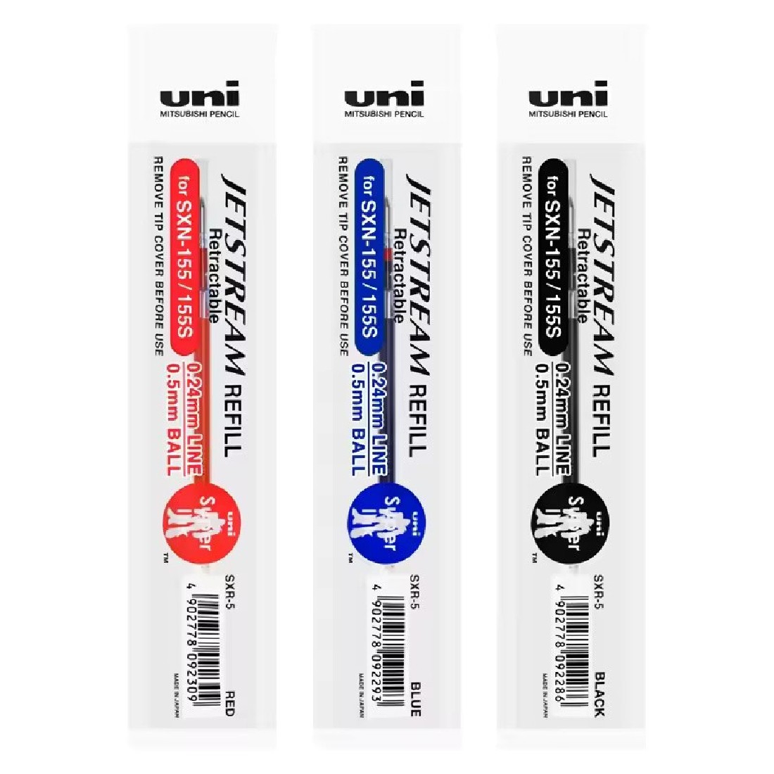 Uni Mitsubishi refill SXR-5 SXR-7 for jetstream