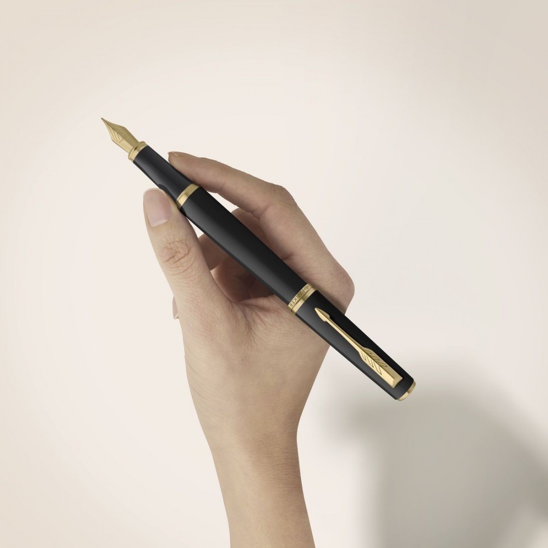 Parker Meridian Black GT Fountain Pen
