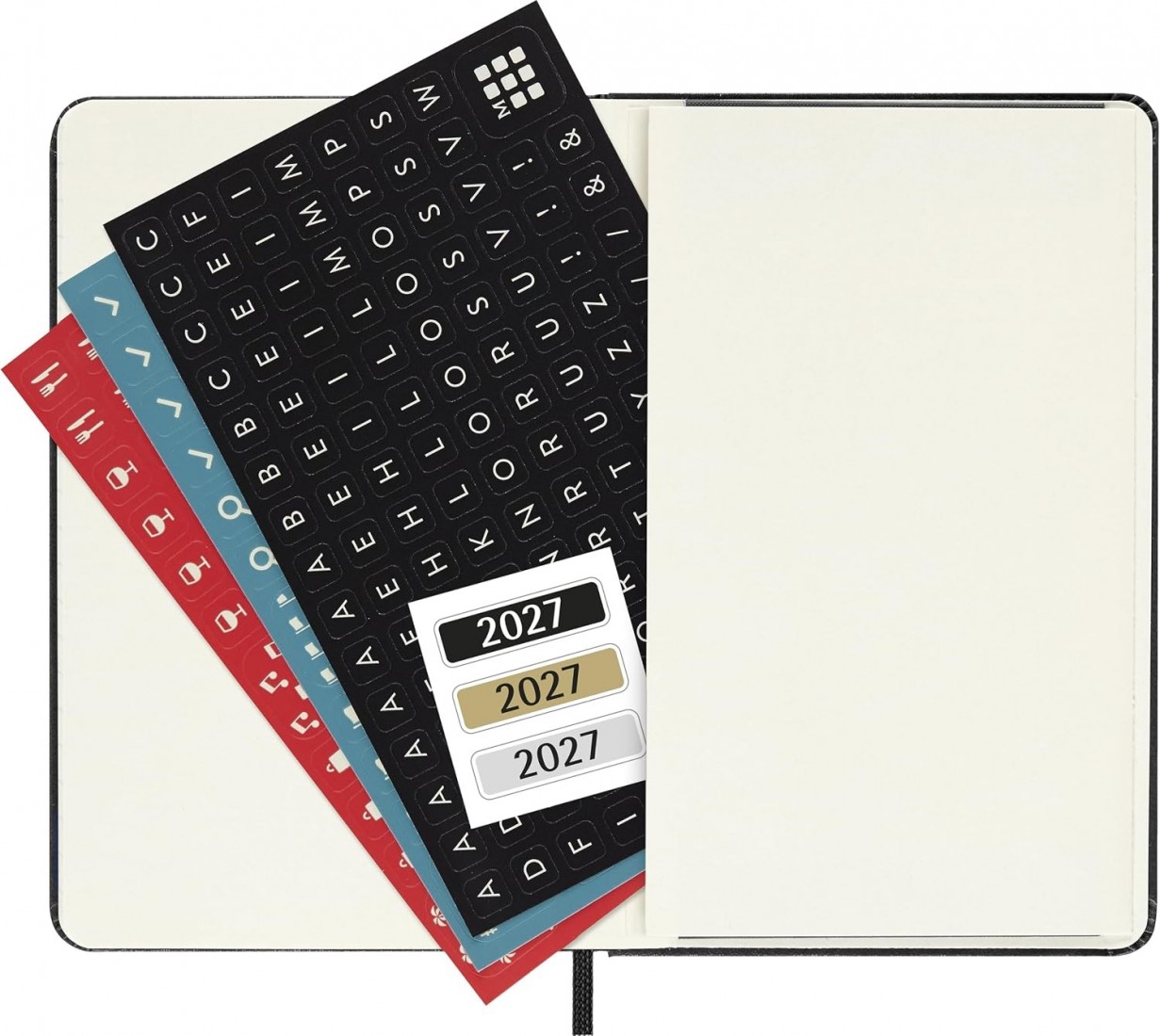 Moleskine Classic Planner 2027 Pocket 9x14cm Weekly, hard cover, 12 months, Black