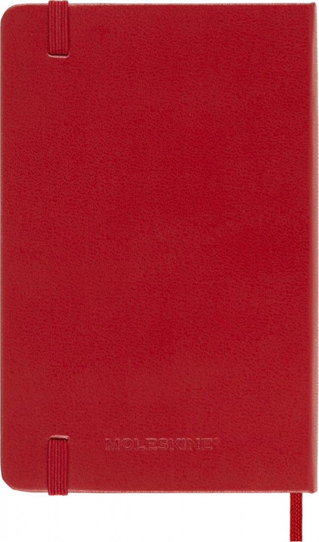 Moleskine Classic Planner 2027 Pocket 9x14cm Weekly, hard cover, 12 months, Red