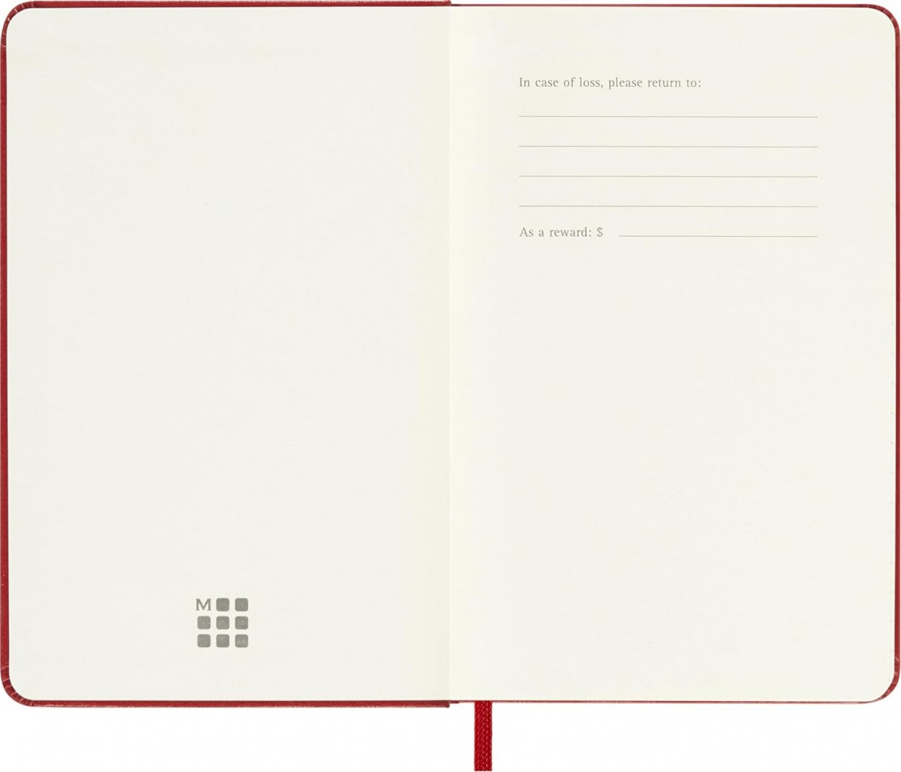 Moleskine Classic Planner 2027 Pocket 9x14cm Weekly, hard cover, 12 months, Red