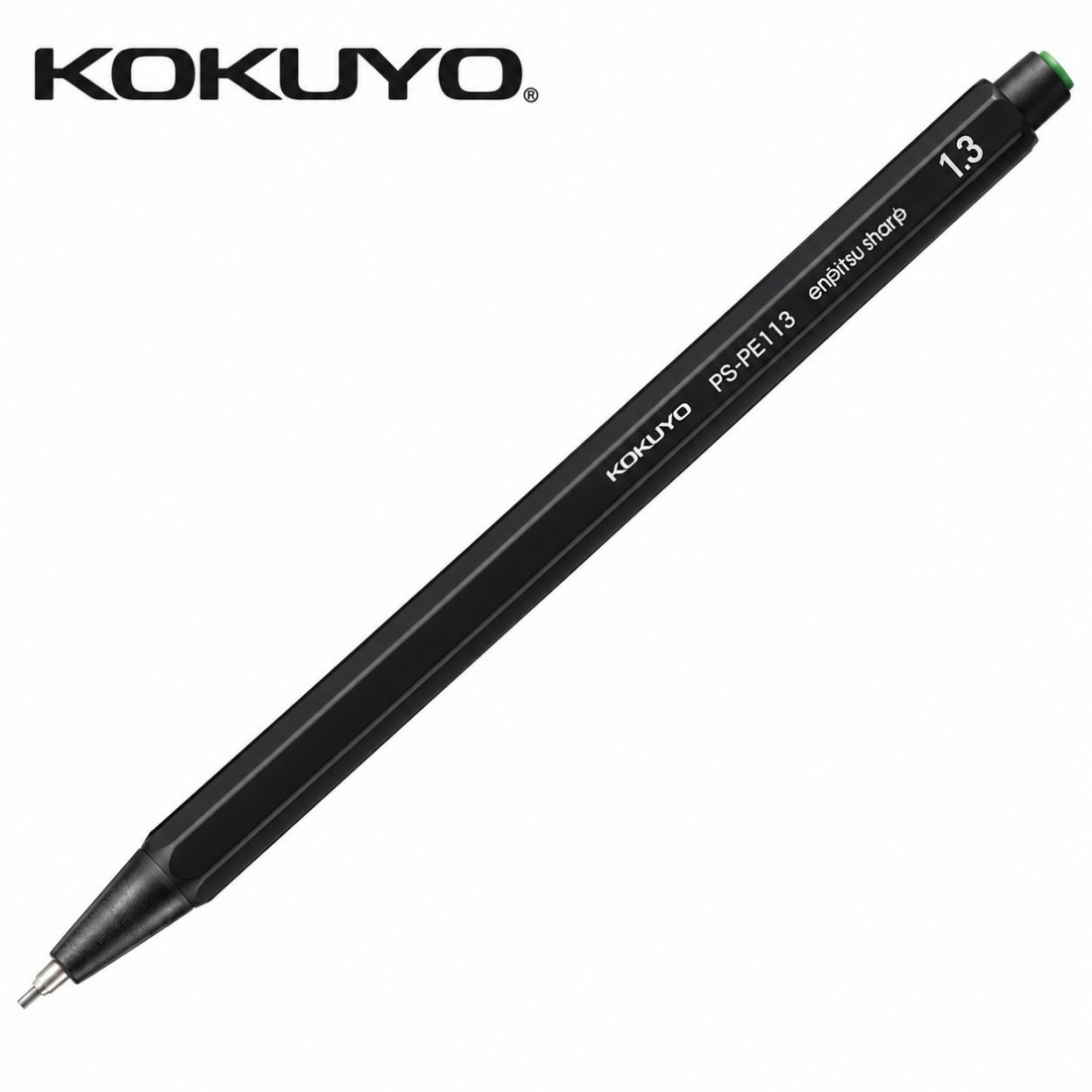Kokuyo Enpitsu Sharp mechanical penchil Mechanical Pencil 1.3mm Black PS-PE113D-1P