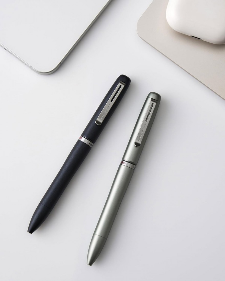 Uni Mitsubishi jetstream with lite touch ink, 3 color ballpoint pen, 0,5mm, SXE3-LPRQ-05 Midnight Blue