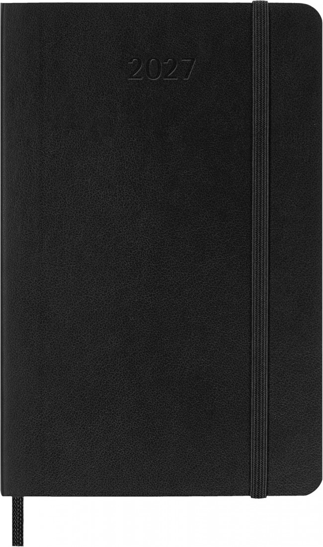 Moleskine Classic Planner 2027 Pocket 9x14cm Weekly, soft cover, 12 months, Black