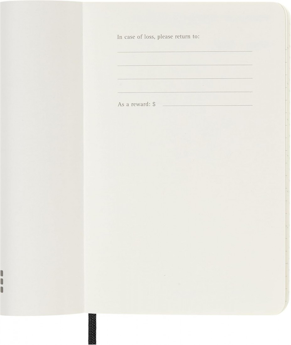 Moleskine Classic Planner 2027 Pocket 9x14cm Weekly, soft cover, 12 months, Black