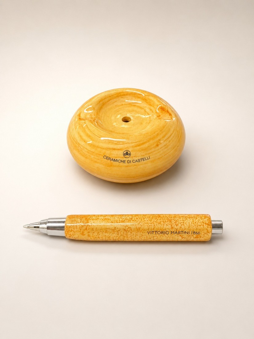 Vittorio Martini Mat4 Ceramica Giallo Antimonio