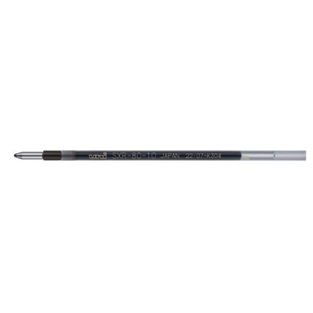 Uni Mitsubishi Ballpoint Pen Refill, Jetstream Compatible SXR-80-10K .24, 1mm, Black