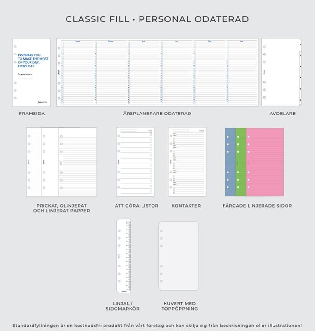 Filofax Organiser Metropol Pocket Red Modular 026962M