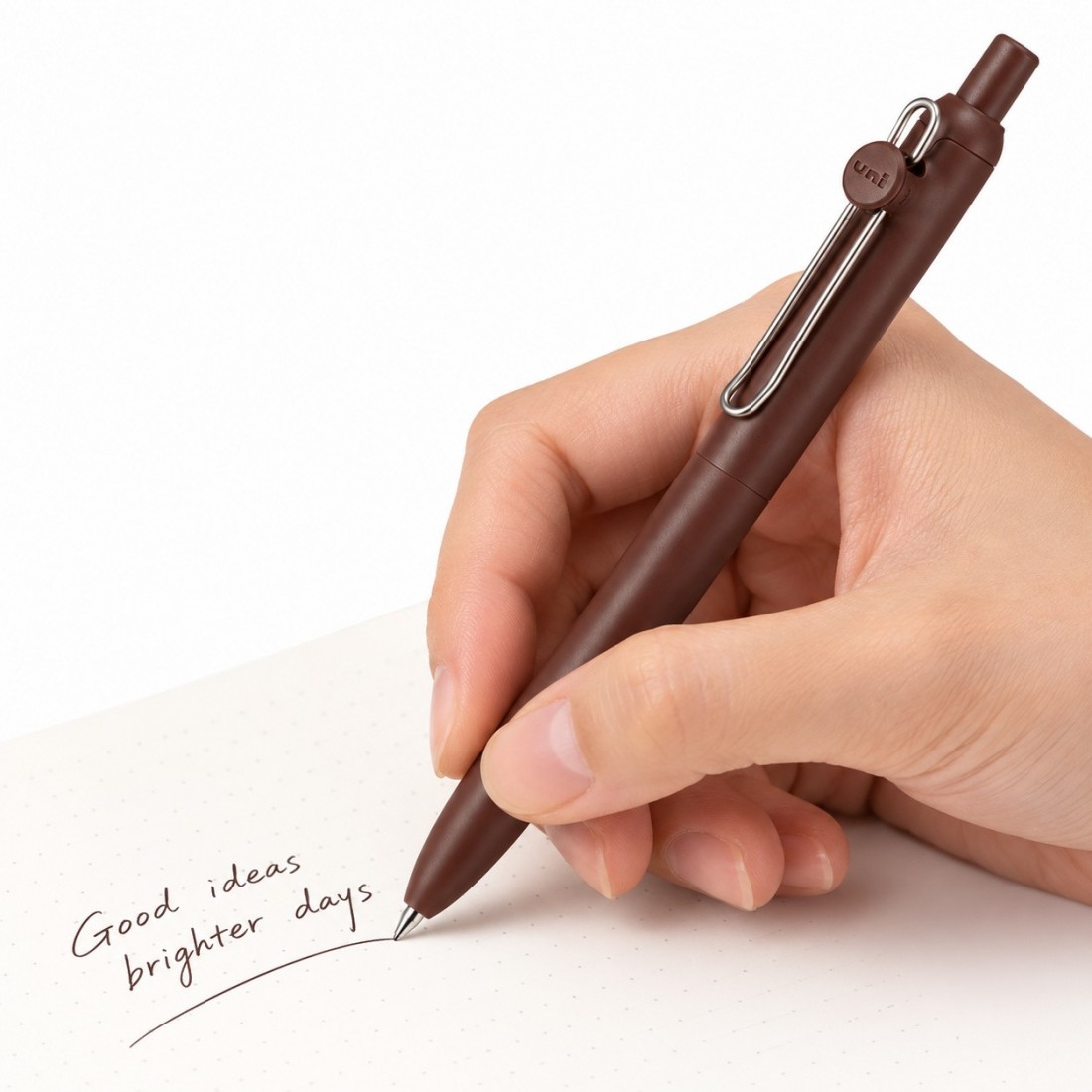 Uni Mitsubishi Zento 0.7mm ballpen, black ink, Umber UBN-ZSC-07.22