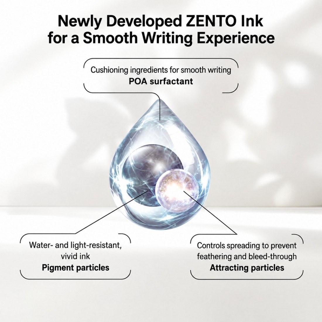 Uni Mitsubishi Zento 0.7mm ballpen, black ink, Indigo UBN-ZSC-07.9