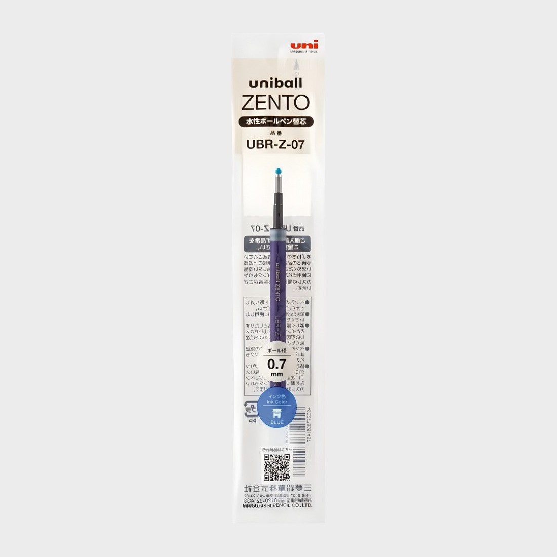 Uniball refill Zento blue 0,7mm UBR-Z-07