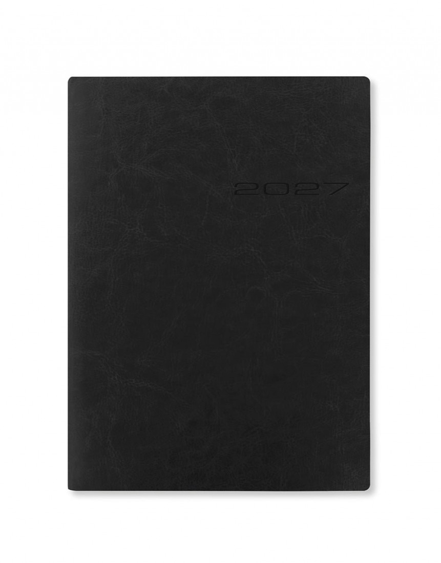 Letts Lecassa 2027 A5 Day Per Page Diary With Appointments Black 27-080410