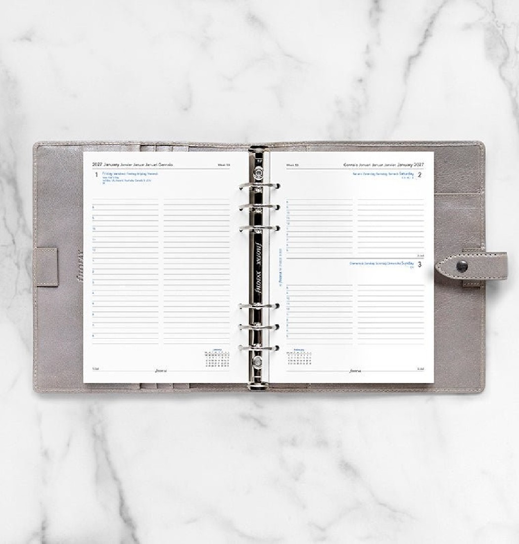 Refill A5 2027 Daily English 27-68515 Filofax