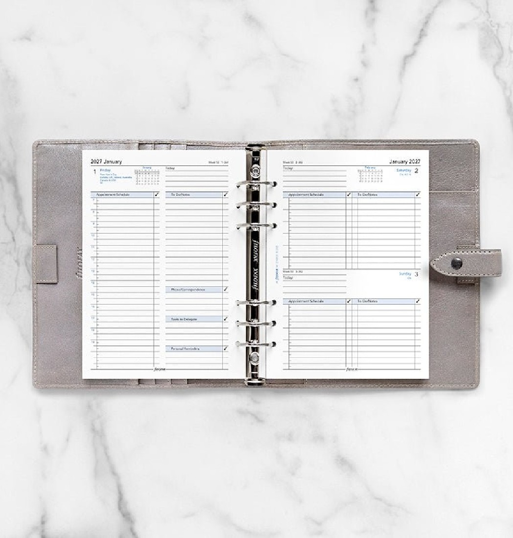 Refill A5 2027 Daily Business 27-68519 Filofax
