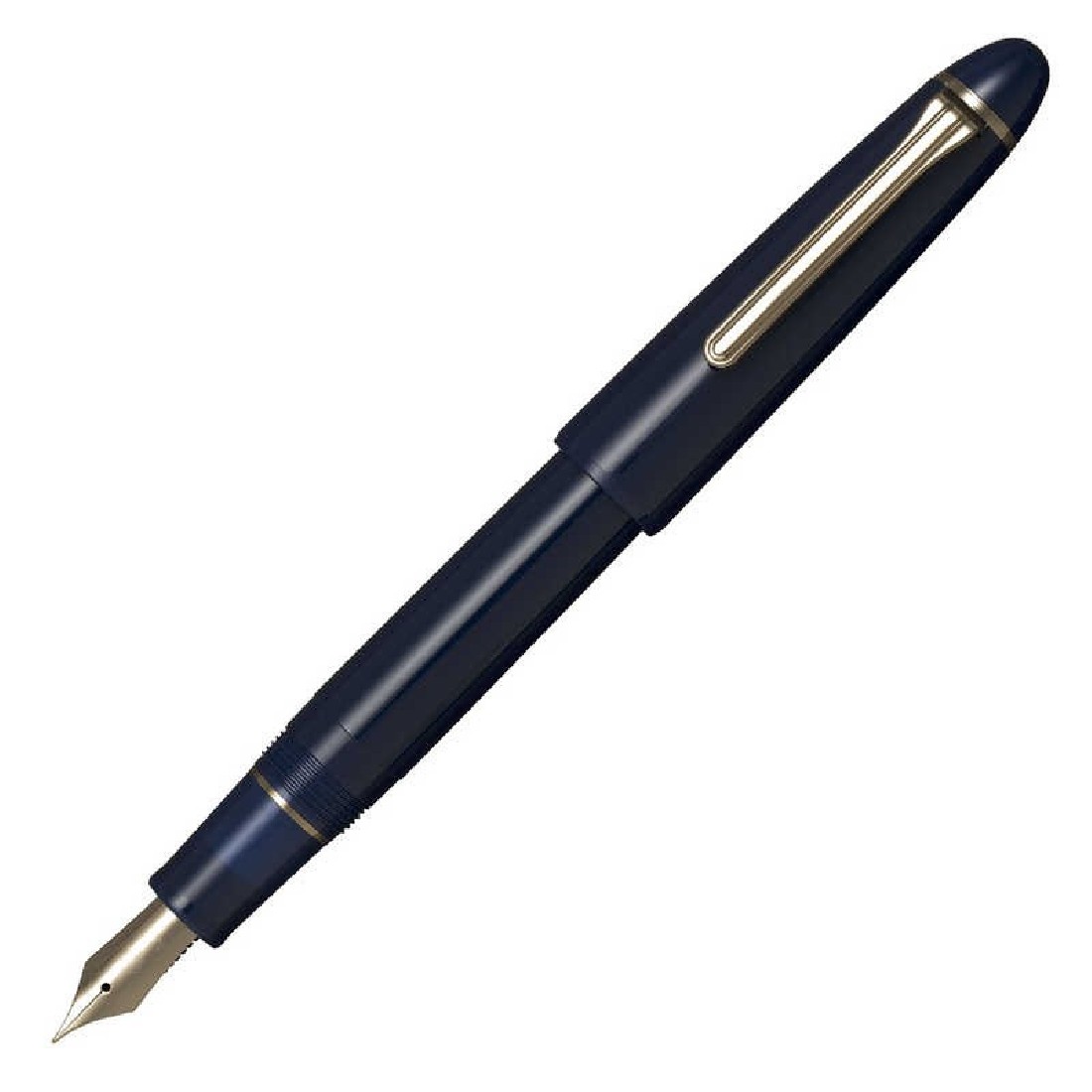 Sailor Pro Fit Casual Large Gold Trim Blue with converter Fountain Pen 11-0820