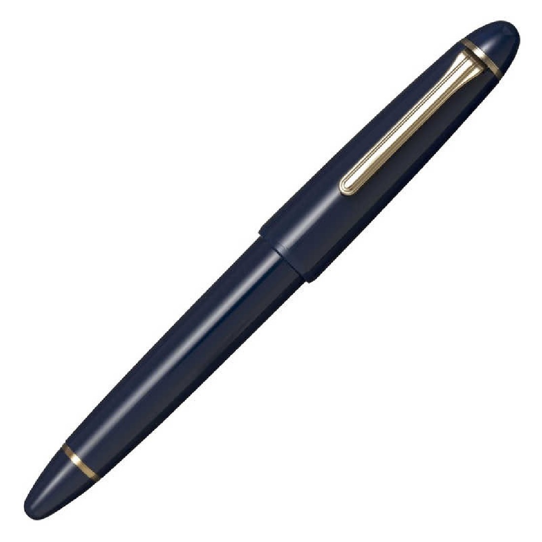 Sailor Pro Fit Casual Large Gold Trim Blue with converter Fountain Pen 11-0820