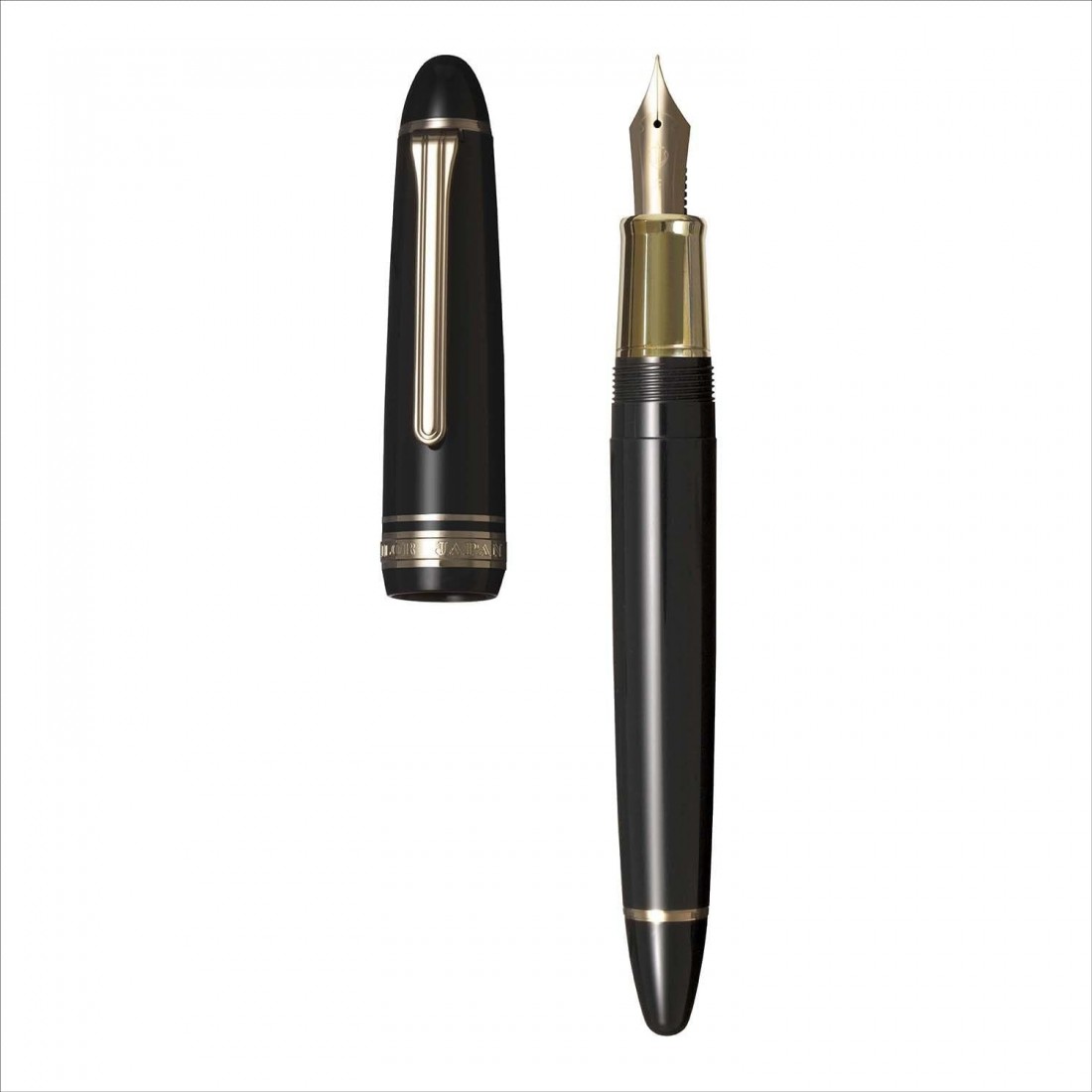 Sailor Profit Casual L Stable black GT Fountain pen with converter 11-0825-420