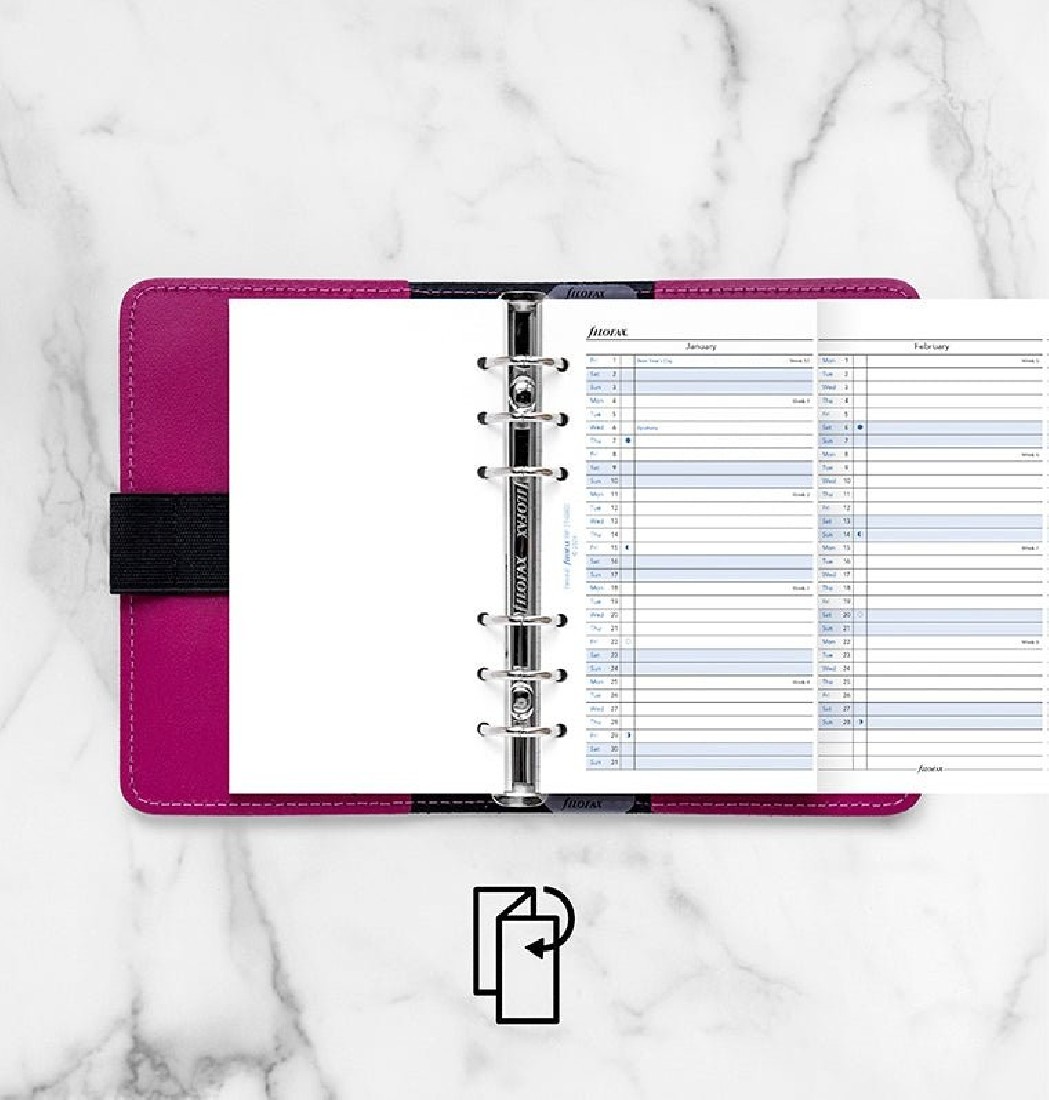 Refill Personal 2027 Year Planner Vertical 27-68402 Filofaχ