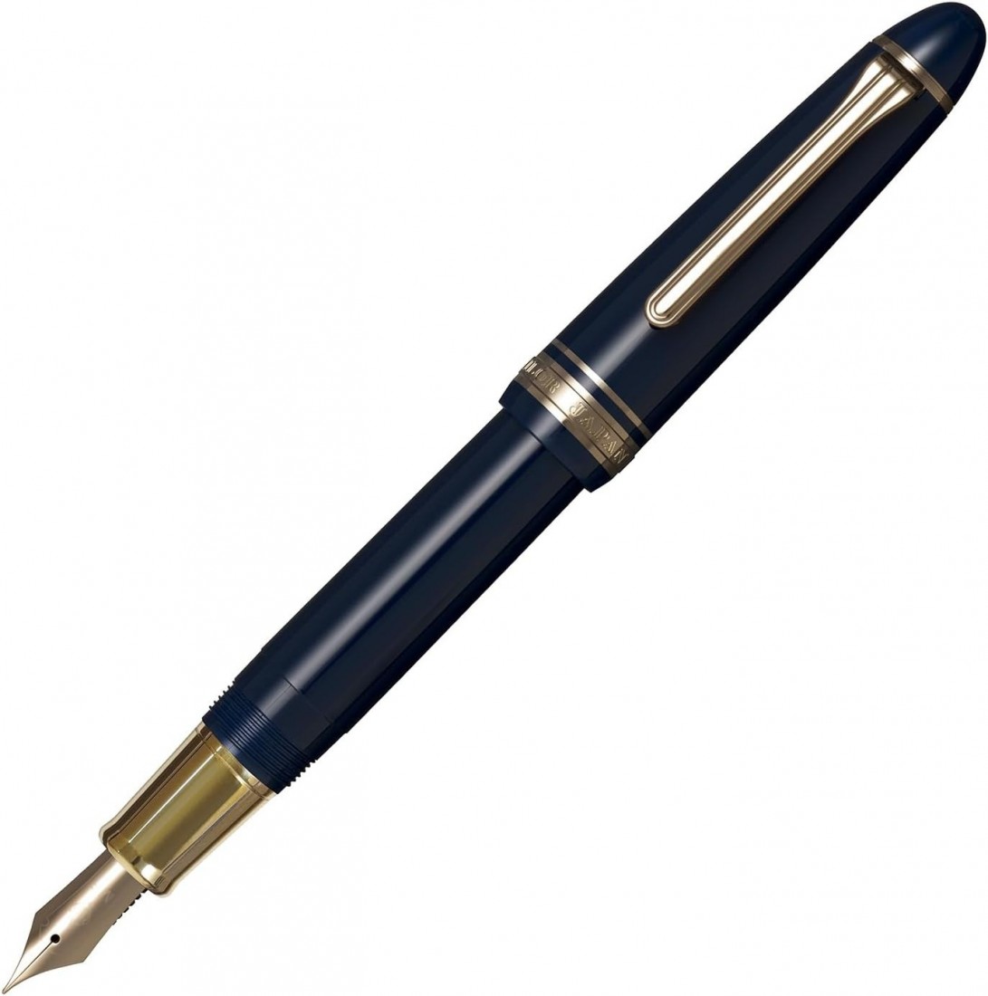 Sailor Profit Casual L Stable blue GT Fountain pen with converter 11-0825-240