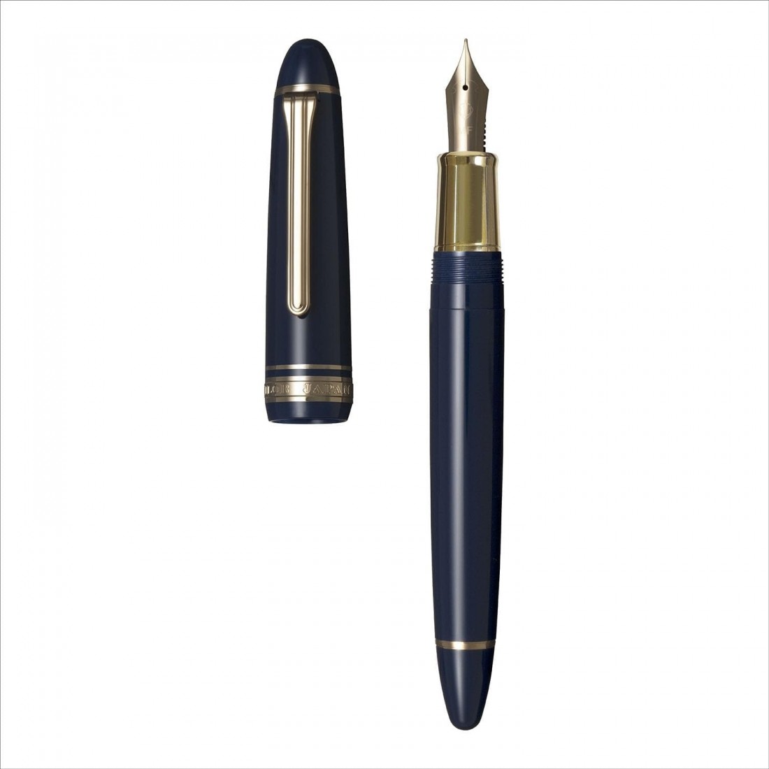 Sailor Profit Casual L Stable blue GT Fountain pen with converter 11-0825-240