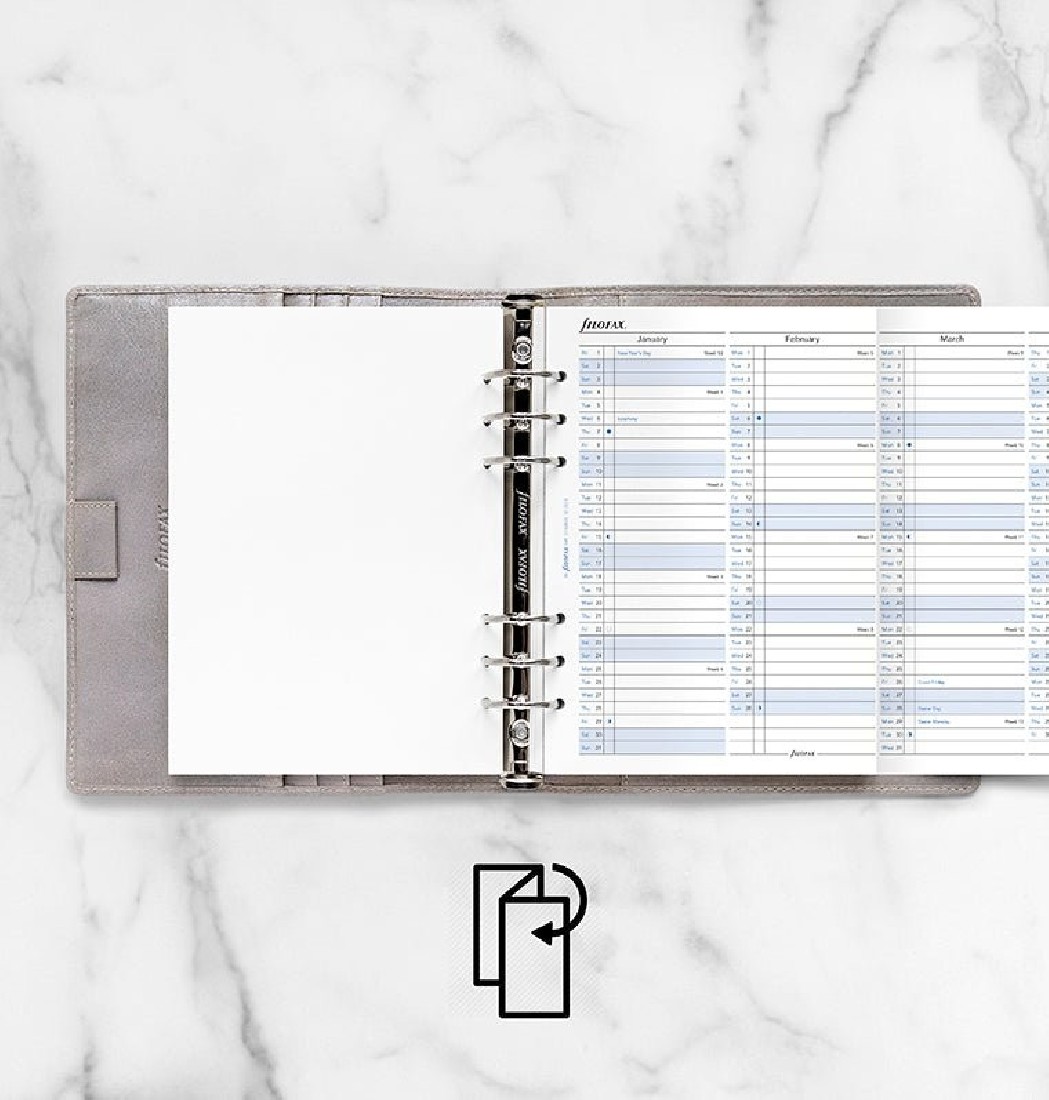 Refill A5 2027 Year Planner Vertical 27-68501 Filofax
