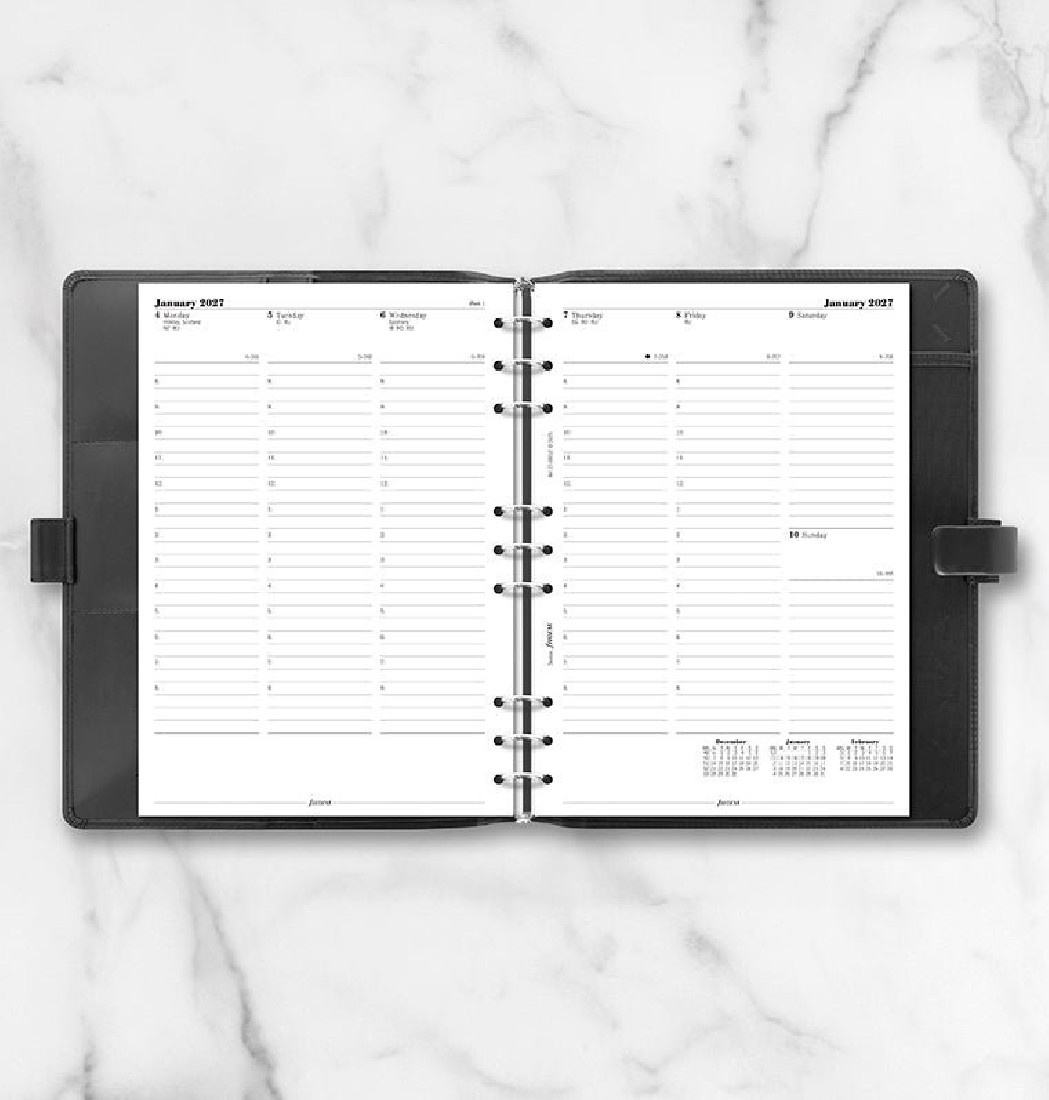 Refill Deskfax 2027 Week on Two Pages 27-68612  Filofax