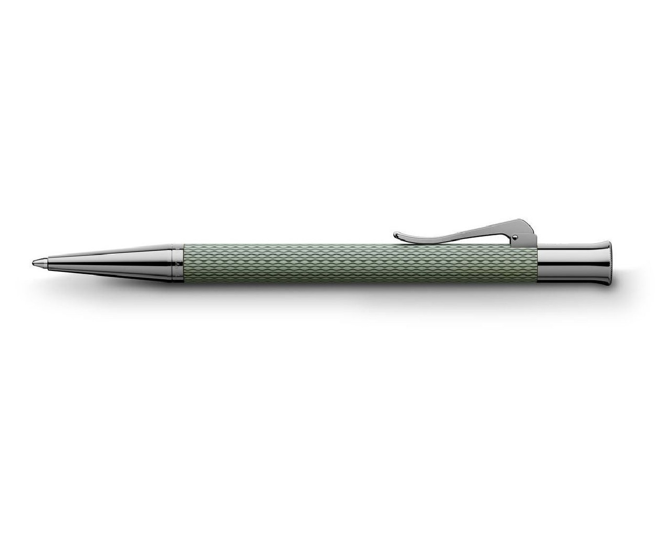Graf Von Faber Castell propelling ballpen, Guillioche, Sage Green, 145327